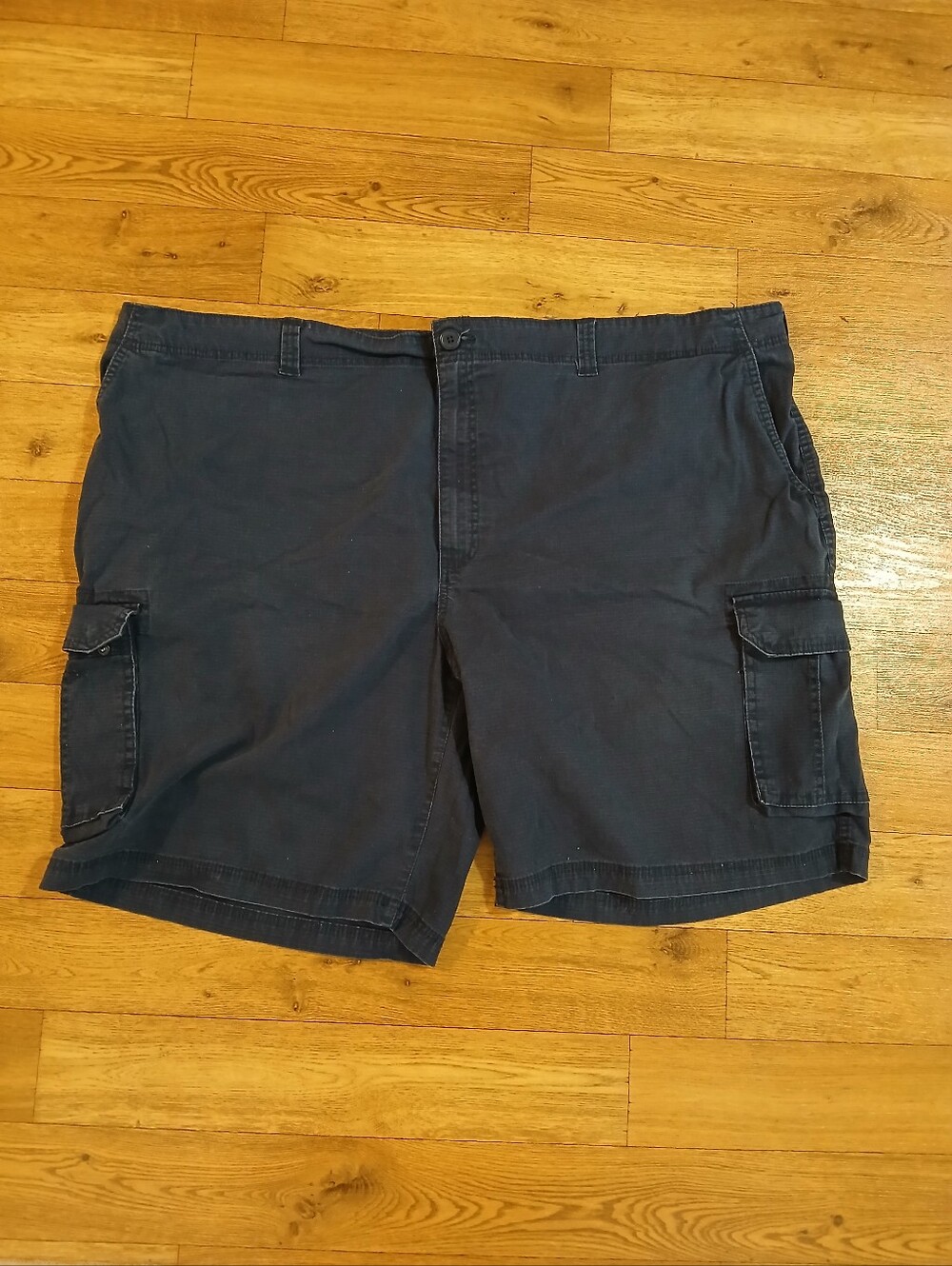 True Nation Men's Navy Cargo Shorts